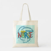 眼科ナースモットーナーストートバッグ トートバッグ (裏面)