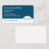 眼科モダン計及び接眼テーマ 名刺 (正面/裏面)