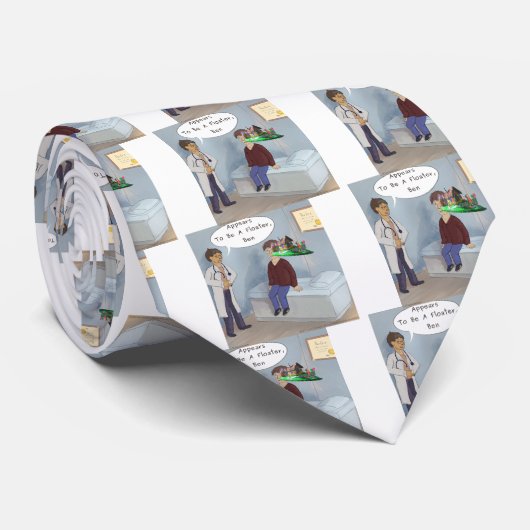 眼科医がパレードアイフローターを見つける ネクタイ (ロール)