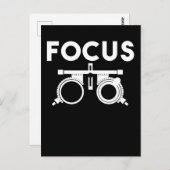 眼科医が眼科医のユーモアおもしろいを ポストカード (正面/裏面)