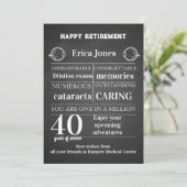 眼科医によるボス退職金 サンキューカード (スタンド正面)