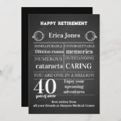 眼科医によるボス退職金 サンキューカード (正面/裏面)