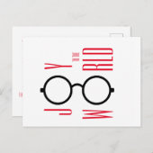 眼科医のお新年おめでとう ポストカード (正面/裏面)