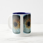 眼科医のツートーンマグのコーヒー茶 ツートーンマグカップ (正面左)