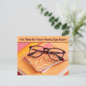 眼科医の予約リマインダー ポストカード (スタンド正面)