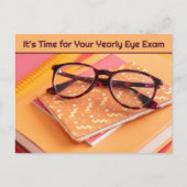 眼科医の予約リマインダー ポストカード (正面)