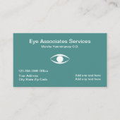 眼科医の名刺 名刺 (正面)