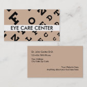 眼科医の名刺 名刺 (正面/裏面)