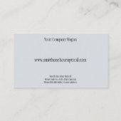 眼科医の名刺 名刺 (裏面)