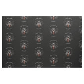 眼科医の検眼医の眼鏡技師テスト視野 ファブリック (ファットクウォーター)