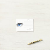 眼科医の眼科の運命 ポストイット (デスク上)