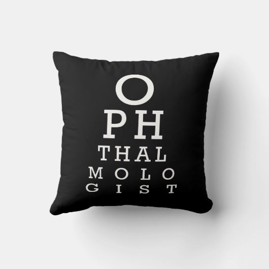 眼科医の眼科医の視野テスト クッション (裏面)