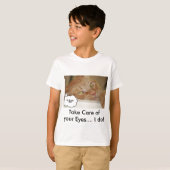 眼科医の眼科検眼医 Tシャツ (正面フル)