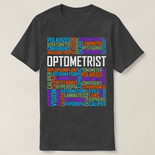 眼科医の言葉 Tシャツ (デザイン正面)
