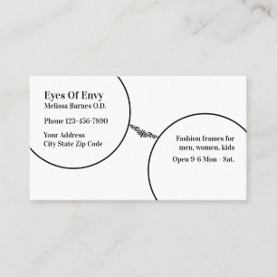 眼科医のEyewearの店 名刺