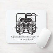 眼科医は近い見てみます マウスパッド (マウス)
