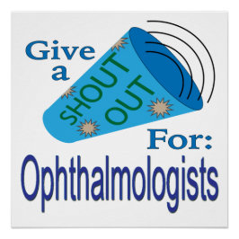 眼科医を呼び出す ポスター