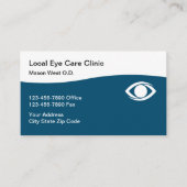 眼科医アポイントメントビジネスCa 名刺 (正面)