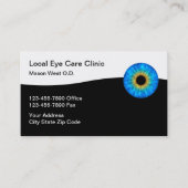 眼科医アポイントメント 名刺 (正面)