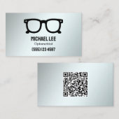 眼科医カスタムQR 名刺 (正面/裏面)