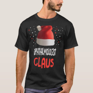 眼科医クロース眼科クリスマス Tシャツ