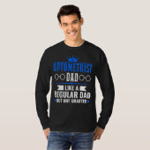 眼科医パパ父オプティシャン Tシャツ (正面フル)