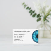 眼科医プロフェッショナル名刺アイ 名刺 (スタンド正面)