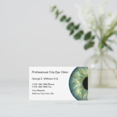 眼科医プロフェッショナル名刺 名刺 (スタンド正面)