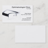眼科医医院 名刺 (正面/裏面)