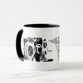 眼科医眼運命運命計 マグカップ (正面左)