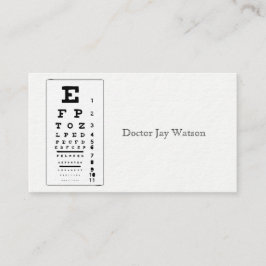眼科医眼運命運命計 名刺