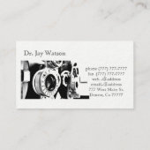 眼科医眼運命運命計 名刺 (裏面)