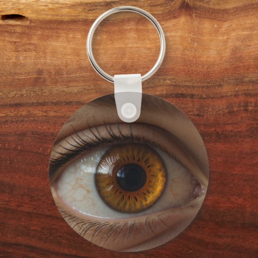 眼科医風変わりおもしろいハゼルアイ キーホルダー (裏面)