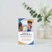 眼科医 |オプトメトリー 名刺 (スタンド正面)