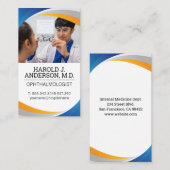 眼科医 |オプトメトリー 名刺 (正面/裏面)
