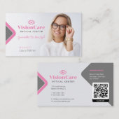 眼科医 | 光学中心 名刺 (正面/裏面)