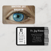 眼科医 名刺 (正面/裏面)