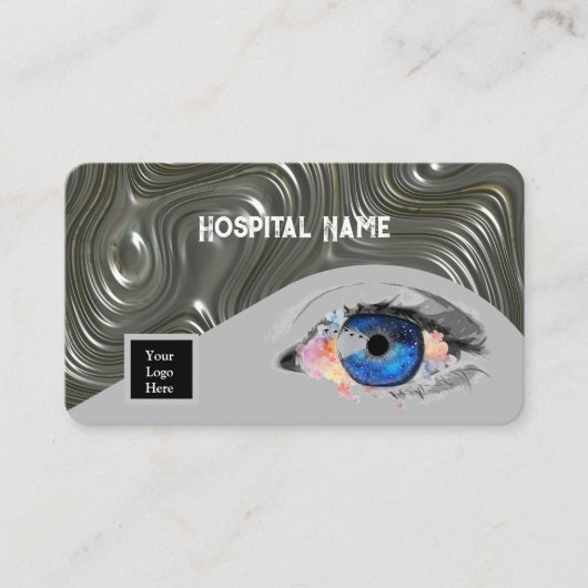 眼科医 名刺 (正面)