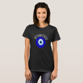 眼科医 眼鏡士 眼科医療と眼鏡士 Tシャツ (正面フル)