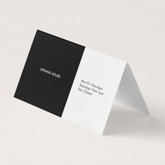 眼科医 | optican 名刺 (裏面)