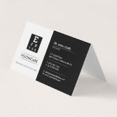 眼科医 | optican 名刺 (正面)