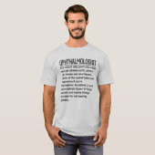 眼科医 Tシャツ (正面フル)