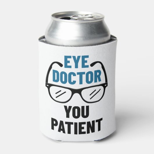 眼科医You患者の眼科おもしろい医 缶クーラー (缶正面)