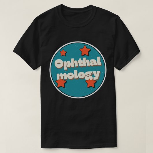 眼科学 Tシャツ (デザイン正面)