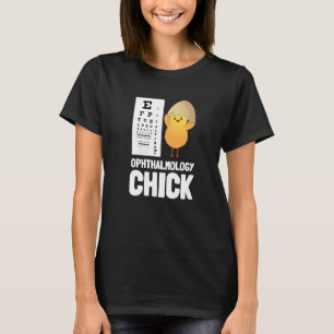 眼科技師用眼検眼及び眼科用眼科医 Tシャツ
