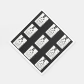 眼科検眼医 スタンダードランチョンナプキン (角)