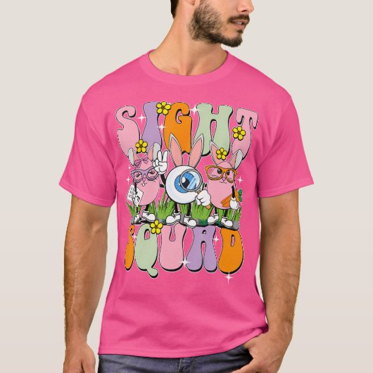 眼科検眼医 Tシャツ (正面)