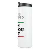 眼科検眼士,愚か者を見る タンブラー (回転右)