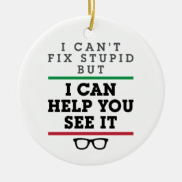 眼科検眼視眼科を参照して愚か セラミックオーナメント