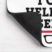 眼科検眼視眼科を参照して愚か マウスパッド (コーナー)